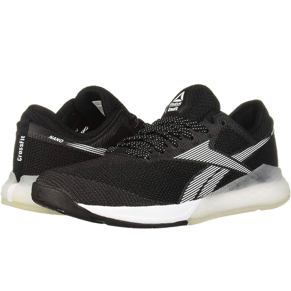 Women’s Reebok Nano 9 Cross Trainer, Black/White, 7.5M